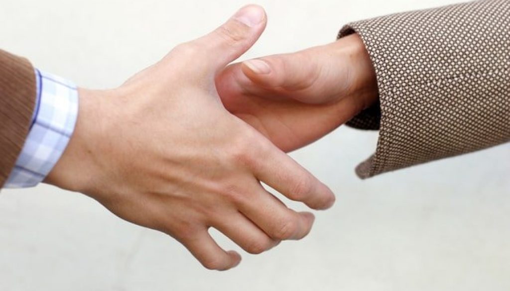 Image of a handshake for an article about How Do You Develop Strategic Relationships with Suppliers?.