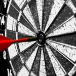 Image of a bullseye for an article about the goals of procurement management.